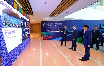 Премьер-министр Олжас Бектенов «Болашақ ойындары 2026» (GOTF 2026) powered by Samruk-Kazyna турниріне нысандардың дайындығын тексерді